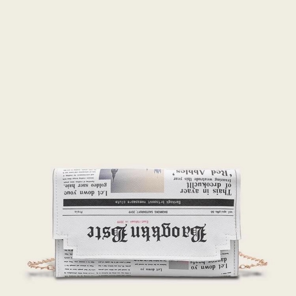 Newspaper 📰 Crossbody Bag